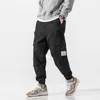 Männer Hosen TPJB Cargo Männer Streetwear Hip Hop Herren Jogger Casual Harem Knöchel Länge Hosen Elastische Taille Schwarz Grün 230724