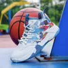 2023 automne chaussures de Sport pour enfants maille + cuir enfants chaussures de basket-ball semelle en caoutchouc antidérapant en plein air garçons école baskets filles