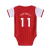 23 24 Babykleidung GABRIEL TIERNEY Fußballtrikots SAKA ODEGAARD SMITH ROWE G. JESUS Home Red Fußballtrikots Uniformen