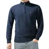 Hommes Chandails Coton Pull Pull Col Montant Hommes Chaud Pull Vêtements Pull Homme Hiver Homme Hombres Automne Hiver 8504