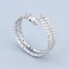 nouveau bicouche diamant serpent bracelets bracelets pour femmes or hommes charme infini tennis bracelet luxe designer bijoux Fashion Party cadeaux de mariage filles d'anniversaire