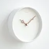 Настенные часы декор элегантные ижильные аксессуары белый тихий скандинавский дизайн времени Большой Horloges Murales Home
