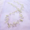 Headpieces Bridal Silver Rhinestones Hair Vine Headband Wedding Jewelry Piece Prom Crystals Accessories For Women280p