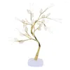 Veilleuses LED bonsaï arbre lumière tactile interrupteur bricolage artificiel à piles décoration exquise pour Festival mariage vacances