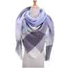 Cachecóis Moda Moda Rua Malha Primavera Inverno Feminino Cachecol Xadrez Quente Caxemira Xales Pescoço Pashmina Lady Wrap Drop Delivery Acessórios Chapéus G