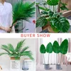 Decorative Objects Figurines 36 Types Tropical Palm Trees Artificial Tree Branches Fake Leaves Garden Home Party Office Balcony Decoration L230724