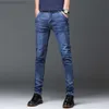 Jeans pour hommes Baggy Jeans Hommes Taille Élastique Denim Japon Style Lâche Élégant Pantalon High Street All-match bosses Mode Straight Ins Retro L230724