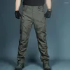 Mäns byxor overall 2023 Spring and Autumn Spot Special Forces Tactical Multi-Pocket Wear-resistent