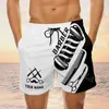 Men's Shorts Barber Occupation Haircut Funny Customized Swimming Summer Beach Holiday Pants Sports Half Pants-1