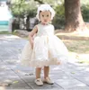 Mädchen Kleider Baby Für Party Und Hochzeit Prinzessin Spitze Mädchen Tüll Kleid Taufe Taufe 1. Geburtstag Ballkleid