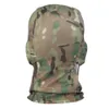 Gorras de ciclismo Máscaras Máscara de pasamontañas táctica Cara completa Pistola de aire transpirable CS Casco de campo Sombrero militar Caza Bicicleta Bandana Máscara de cuello 230720