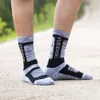 Sportstrumpor Yuedge Men Socks Breattable Cotton Pad Work Boots Sports Handing Socks Winter Socks 5 Par 37-46 EU 230720