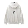 A Bathing A APE Men's FOG letter plush men's casual hooded sweater