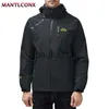 Vestes pour hommes MANTLCONX nouvelle veste imperméable pour hommes manteau extérieur à capuche hommes printemps veste coupe-vent automne mâle manteau mode vêtements marque J230724