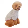 Hondenkleding Warme Herfst Winter Verdikking Rits Ontwerp Huisdier Jasje Puppy Kleding