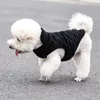 Abbigliamento per cani Abbigliamento invernale Cappotto caldo Giacca per cuccioli di animali domestici Gilet grande antivento in cotone morbido per cani di taglia piccola e media