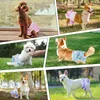 Washable Dog Diapers Female Reusable Highly Absorbent Doggie Diapers Dress Style Durable Leak-Proof Diapers for Dog Period Heat Incontinence Potty Training