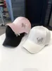 Bollkåpor Modet Rhinestone Butterfly Baseball Hat Female Spring and Summer Foreign Gas Sunscreen Visor spetsmönster anka