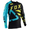 Męskie koszulki Męskie Jersey Motorcycle Motocross Shirt Mtb Bat Fox Downhill Jersey Offroad DH MTB Odzież