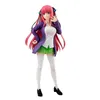 Figuras de juguete de acción 18 cm Figura de anime Los quintillizos por excelencia Nakano Ichika Nino Itsuki Uniforme escolar Colección estática Modelo PVC Muñeca Juguetes 230724