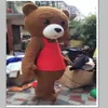 Usine Costume Tedy Adulte Fourrure Ours En Peluche Mascotte Costume215V