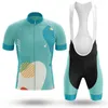 Race Sets Wielertrui Set Mountainbike Uniformen Dragen Fietskleding Heren MTB Shirts Vetement Velo Homme