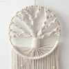 Decorative Objects Figurines Woven Tapestry Wall Hanging Room Decoration Bohemian Style Dreamcatcher For Home Bedroom Art Macrame Decor 2021 Hot Sale L230724