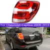 Bil LED TAIL LIGHT AIROTIVE DEL FÖR CHEVROLET CAPTIVA 2008-16 TAILLIGHTER BAKSLAMP SIGNAL VARVERING PARKERING LIGHTS238P