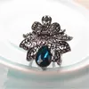 Hair Clips Big Crystal Flowers For Woman Girls Wedding Ornaments Top Crab Clip Vintage Jewelry
