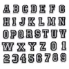 Accessori per parti di scarpe Charms Gibleitz Bianco aggiungi nero Bianco Grigio A-Z Lettere e numeri 0-9 Pvc Alphabet Unis Series a caso