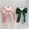 Клипы для волос Barrettes Vintage Bow for Women Girl