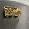 Bandringen op maat gemaakt handgemaakt ontwerp gepersonaliseerde heren naamring kerstcadeau initiële ring 230724