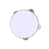 6 pollici Tambourine Drum Bell Hand Held Tambourine Birch Metal Jingles Kids School Musical Toy KTV Party Percussion Toys