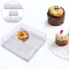 Ta ut containrar 5 st Cupcake Bakery Case Niang Cookie Packing Supplies Paper Biscuit