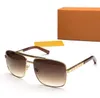 Big square sunglasses designer women fashion men sunglasses for man gold frame glasses summer trendy versatile style top quality oversized sunglasses