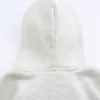 A Bathing A APE Men's FOG letter plush men's casual hooded sweater