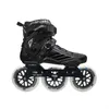 Satır içi paten patenleri 125mm büyük 3 tekerlekler satır içi hız patenleri Street Road Roller için Ayakkabı Yarışı Fitness Rolling Sabor'lar Tek Çizgi R5 3X125mm HKD230720