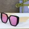 Mens and womens fashion designer sunglasses GG0956S three-dimensional trapezoidal frame outdoor classic personality trend brand glasses