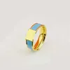 Bagues de bande design design bague en titane bagues d'amour bijoux de luxe classiques hommes et femmes couple bagues bande de style moderne