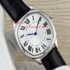 Factory direct nieuwste versie Super Caliber Automatic Watch witte wijzerplaat 316 L stee horlogekast herenhorloges top horloges2773