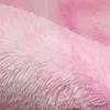 カーペットのピンクキッズガールズベッドルーム装飾のための北欧の大きなリビングルームの敷物ふわふわホールカーペットソフト豪華な保育園プレイマットR230725