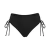Kobiety bikini 2023 trendowanie stroju kąpielowego stroju kąpielowego regulację strojów kąpielowych po stronie krawata pływackie puszki fa plażowe Swimbottom H230515 H230524