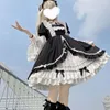 Abiti casual Corea Lolita Cosplay Kawaii Y2K Bow Dress Summer Vintage French Elegant Party Dreeses Donna Sweet Cute Fashion Fariy