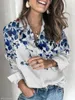 Women's Blouses Woman's Spring And Autumn Shirts Fashion Casual Long Sleeve Feminine Temperament Polyester