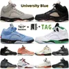 2023 Jumpman 5 High OG 5s Basketbalschoenen Heren Dames A Ma Black Light Bone University Blue Lucky Green Bean Fire Red Suede Craft Sail Heren Trainers Sport Sneakers Maat 13