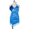 Women's Personality Sparkling Tassel Latin Dress Women's Nightclub Performance Stage Costume Exhibition Demo Costume