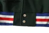 Nieuwe 23ss herenjassen Vakmanschap Star Spots-ontwerpers Varsity co-branding Stylist Militaire stijl Camouflage Honkbal heren Letterman-jas voor dames