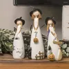 Sacchetti per gioielli Ornamenti per streghe di Halloween Statua in resina Simpatici mestieri per le vacanze in famiglia