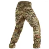 Men's Pants 2023 Military Combat Hiking Cargo For Men Tactical Sport Trousers Camouflage Trekking Hunting Outdoor Pant Male