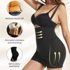 Women's Shapers Women Sexy Thongs Bodysuit BuLifter Hip Enhance Shapewear Lingeries Tummy Slimmer High Waist Control Panties